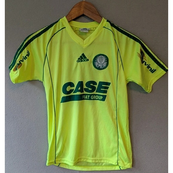 adidas Other - Adidas PALMEIRAS BRAZIL 2008-10 Away Football Soccer #10 Jersey kit Kid's XL‎